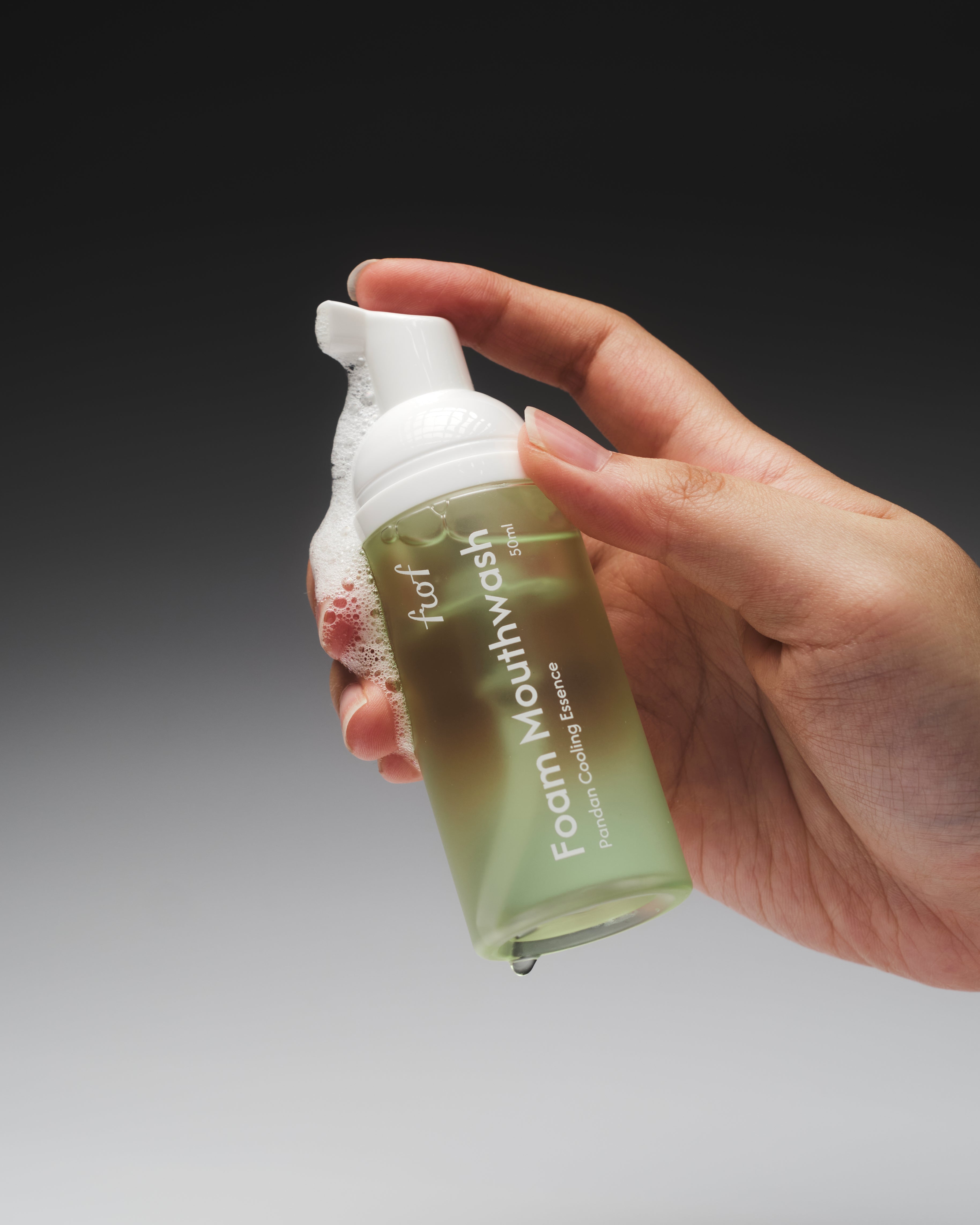 Cloud Cleanse Pandan Foam Mouthwash